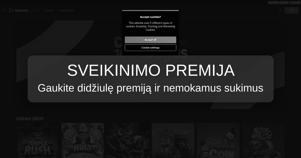 Speedy Casino Lietuva